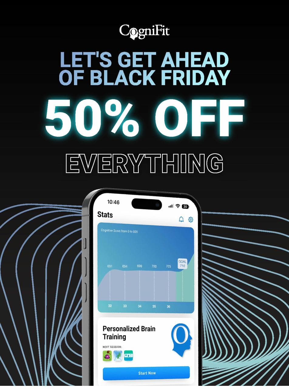 Black Friday 50% OFF