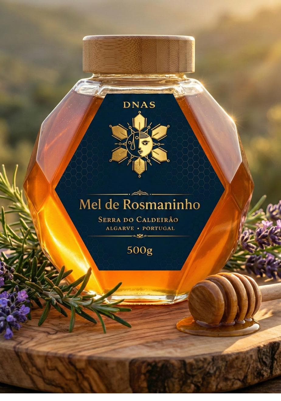 D'ALMA — honey label design